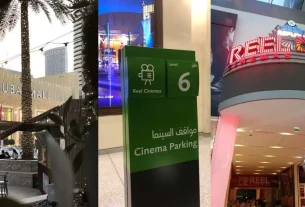 Dubai Mall Cinema Parking
