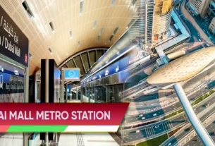 Burj Khalifa Dubai Mall Metro Station