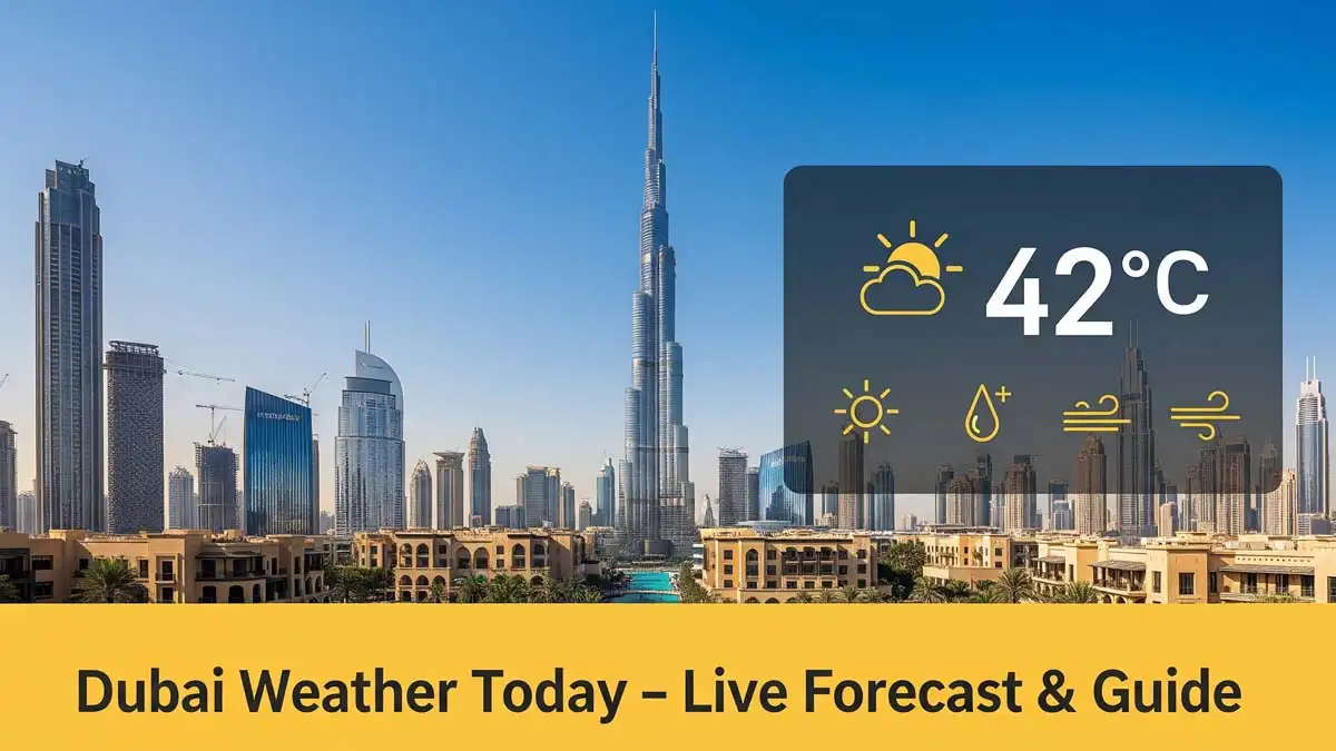 Dubai Weather Today: Live Forecast, Tips & Monthly Climate Guide