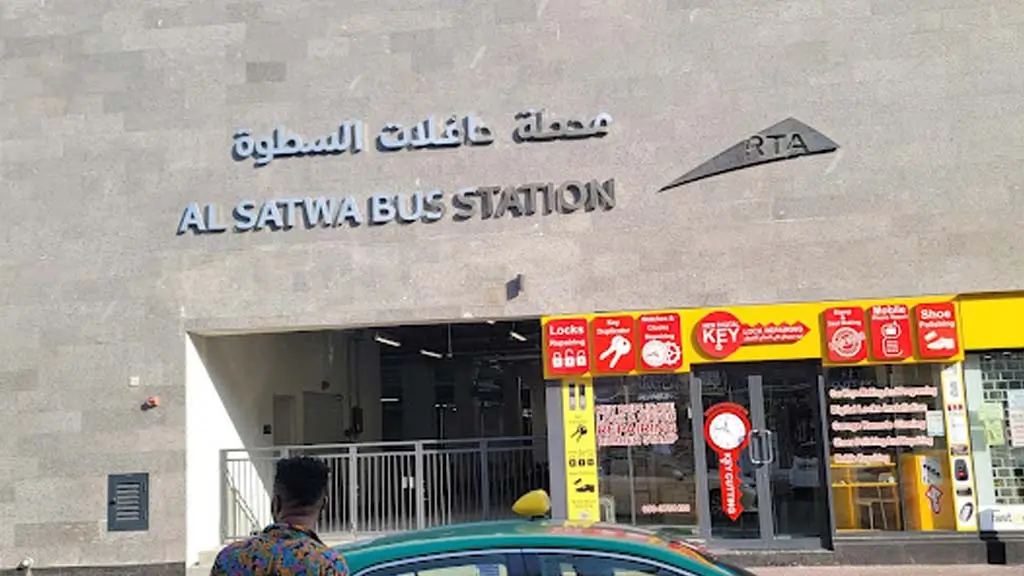 Al Satwa Bus Station – Dubai UAE