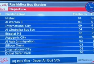 rashidiya bus station