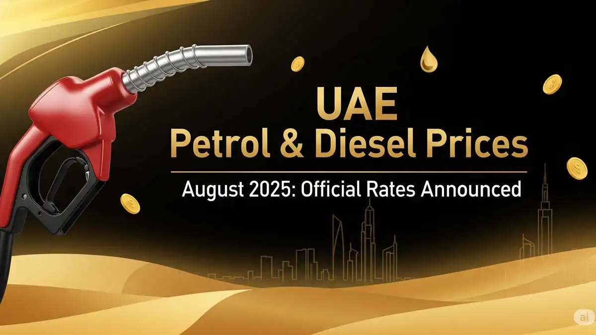 UAE Petrol Diesel Prices August 2025