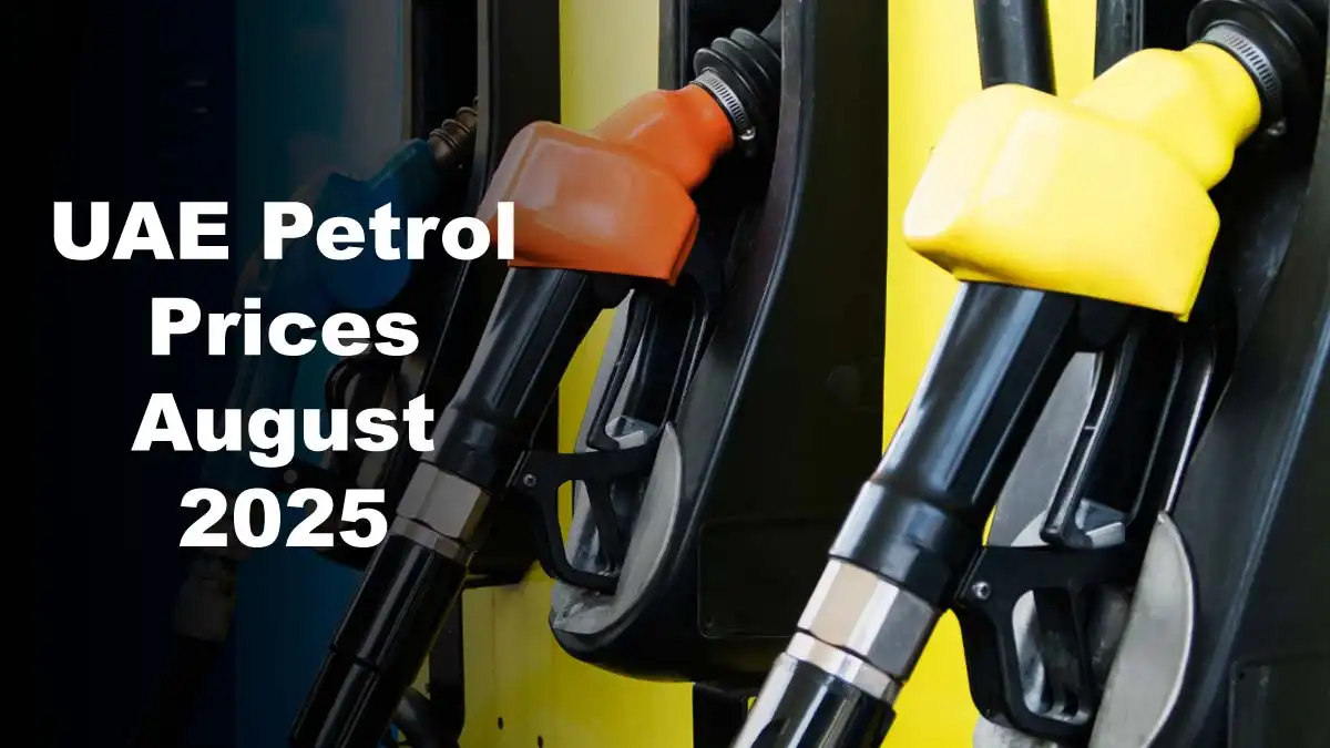 UAE Petrol Prices August 2025