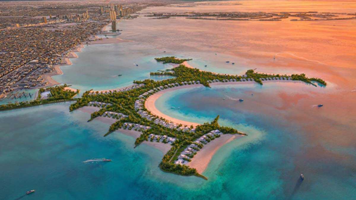 Naia Island Dubai Private Luxury Residences Cheval Blanc Marina Beachfront Green Living