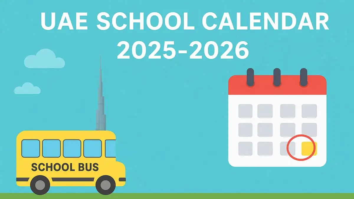 UAE School Calendar 2025-2026 Unified Academic Dates