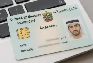 UAE Emirates Id One Step Renewal Digital Smart Form Age Based Validity