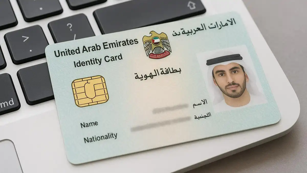 UAE Emirates Id One Step Renewal Digital Smart Form Age Based Validity
