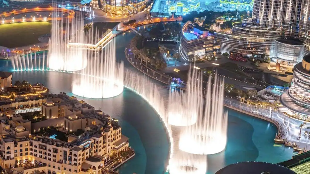 Dubai Fountain Show Timings Viewing Spots Guide