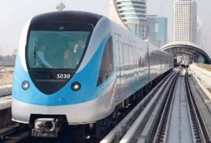 Dubai Metro Blue Line Traffic Diversion International City Road Closure